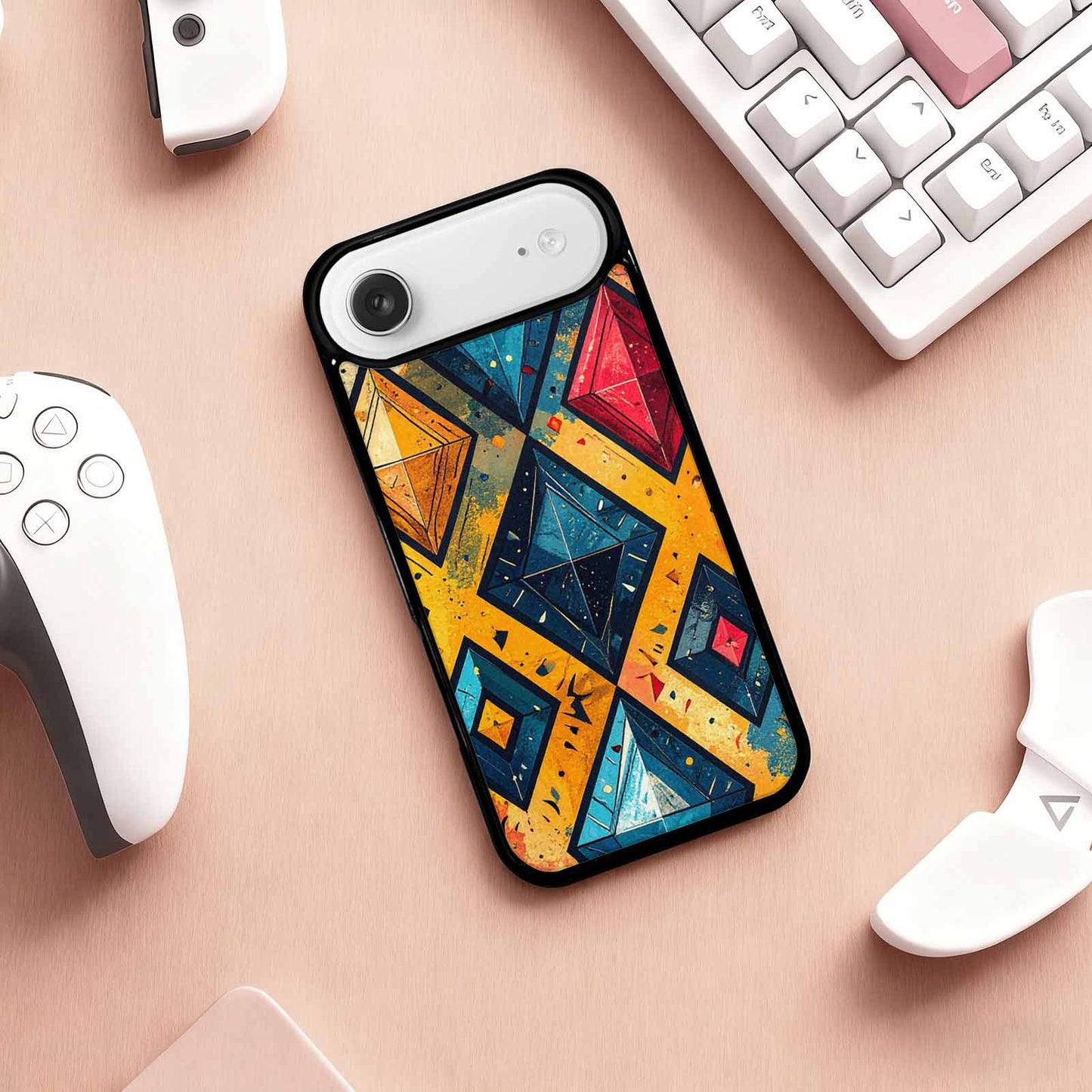 iPhone 17 Air Case — Vintage Summer Diamond Retro Vintage, Custom Made Phone Cover