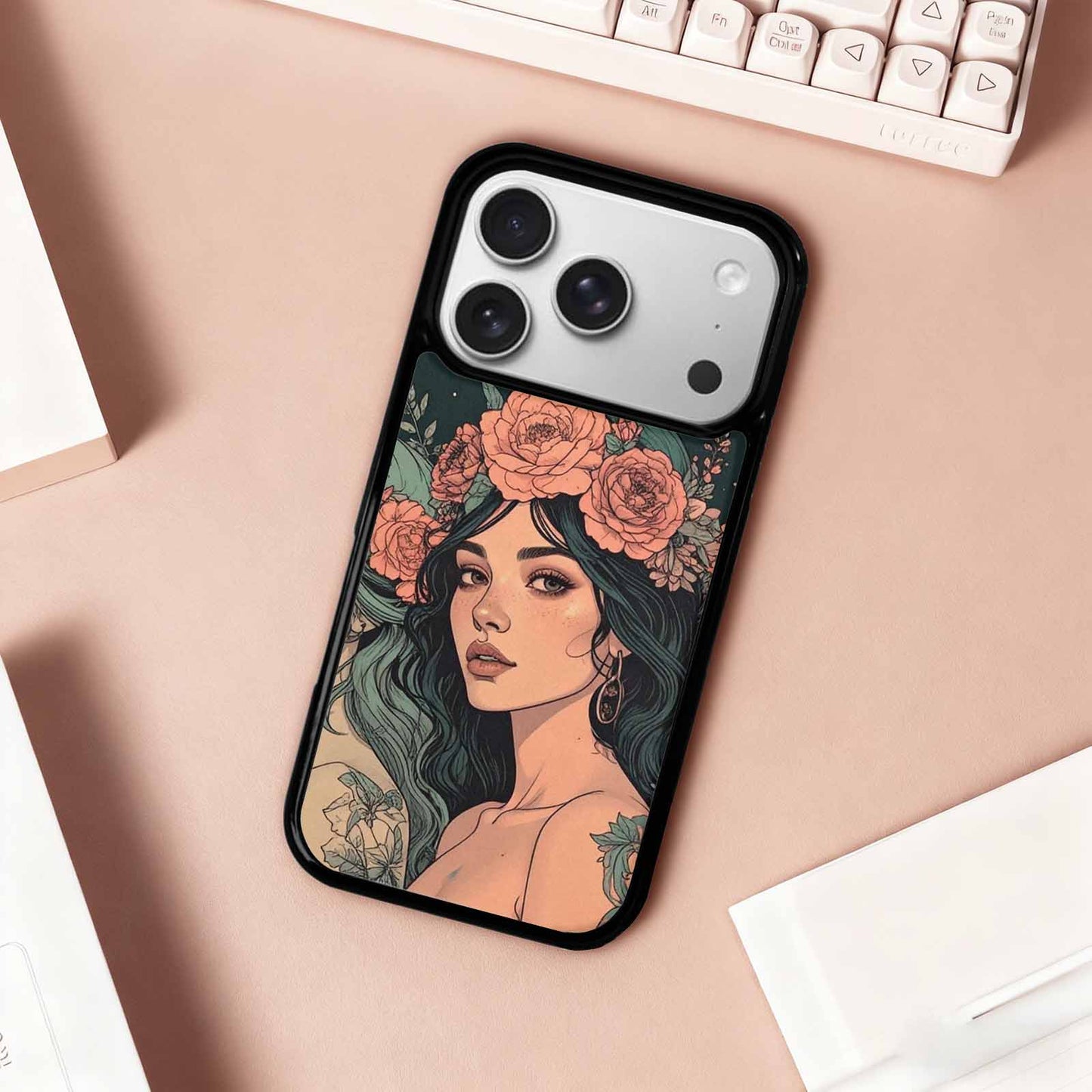 iPhone 17 Pro Case — Skull Dark Art Gothic Print Gothic, Original Design Phone Case