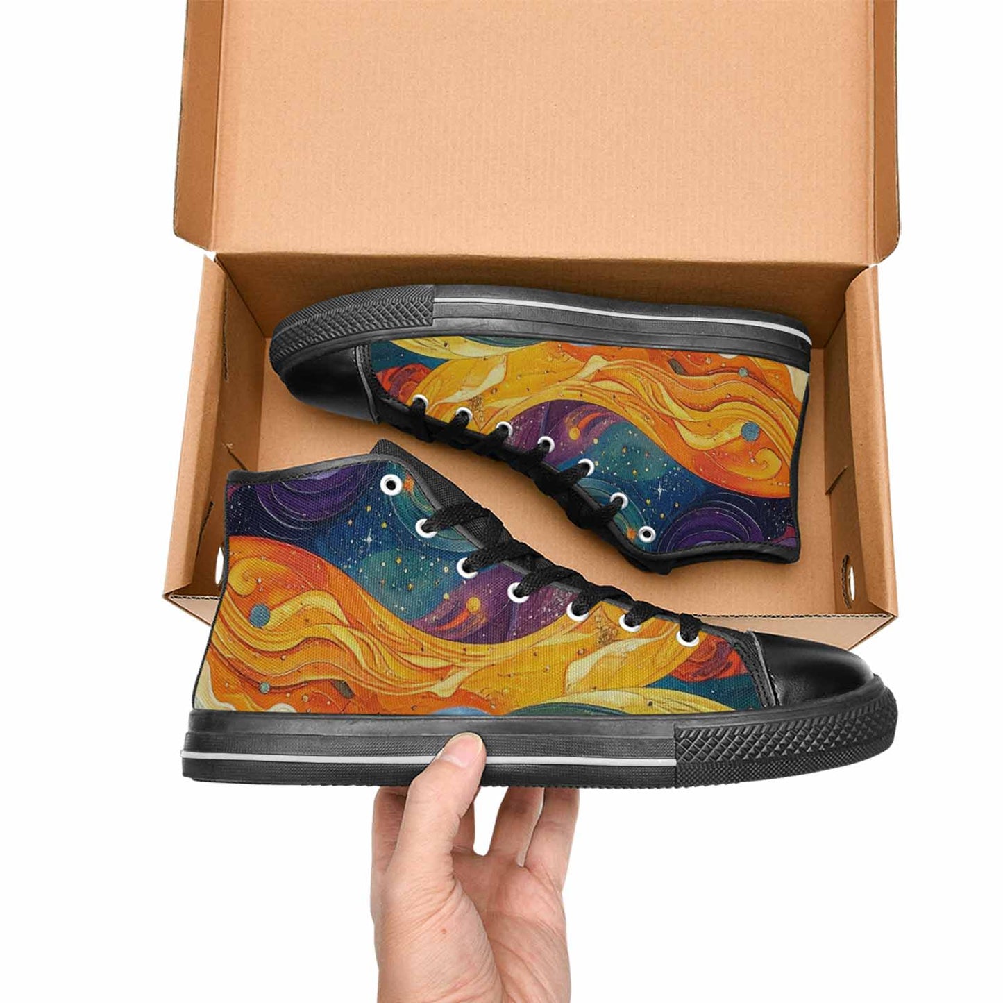WOMEN'S Blend All Versions High Top Canvas Y2K Sneakers