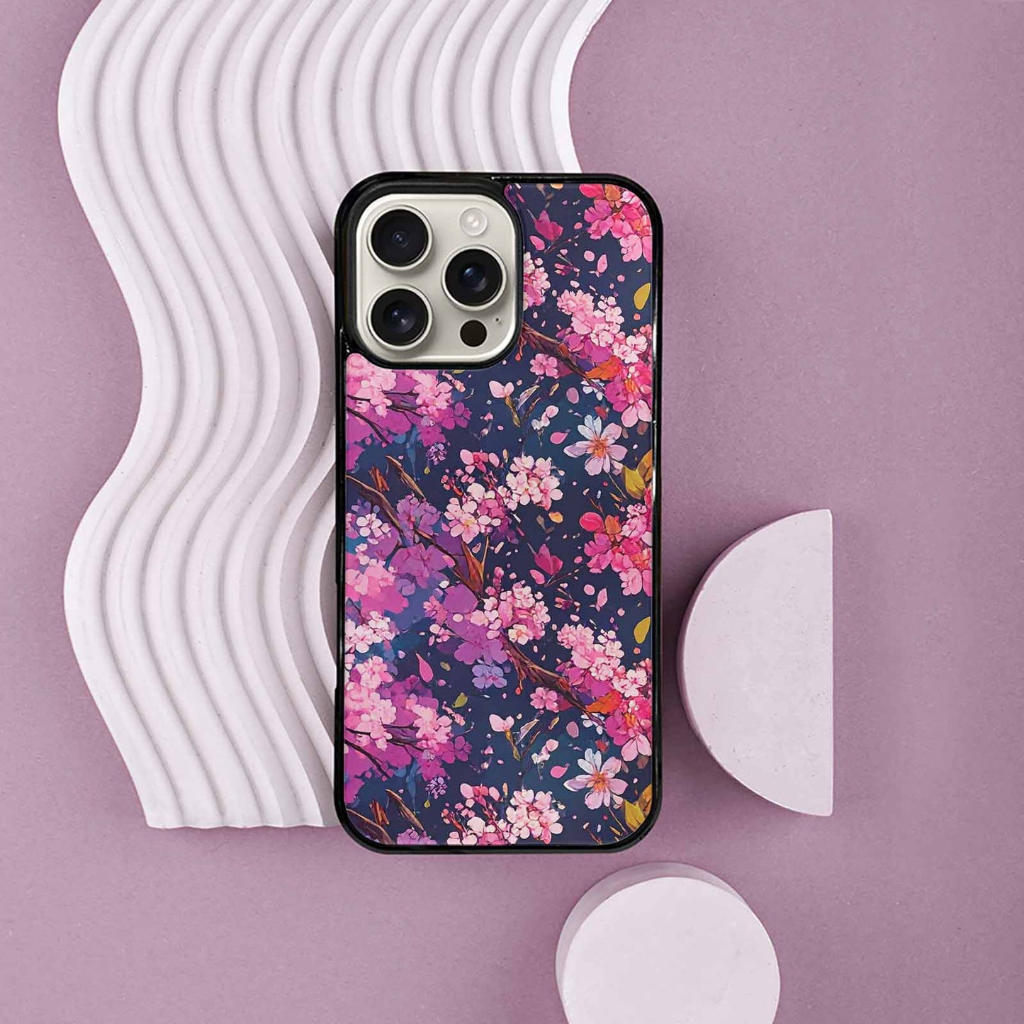 iPhone 16 Pro Max Case — Cherry Blossom Branch Cherry Blossom Branches, Original Design Phone Case