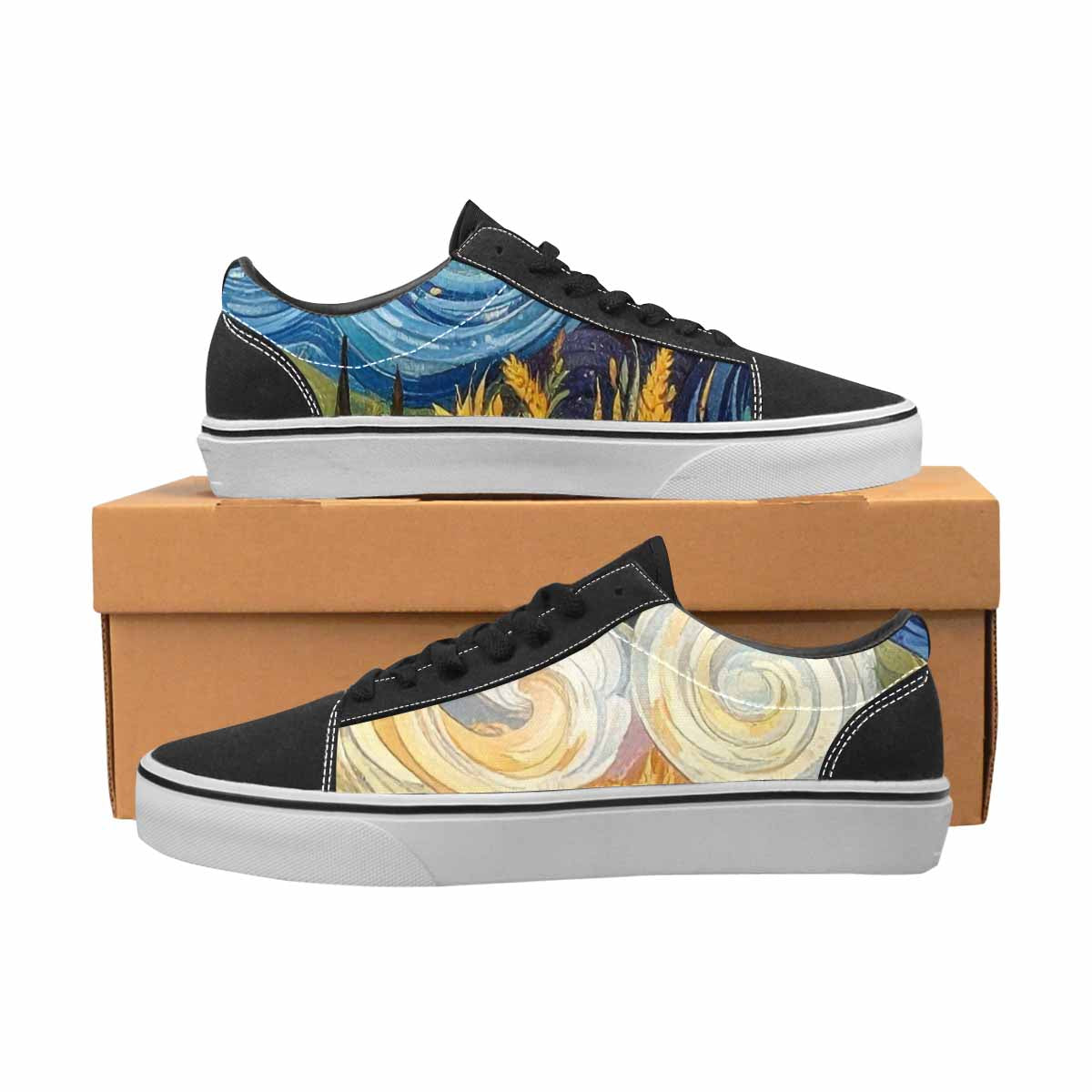 WOMEN'S Blend All Versions Canvas Lace-Up Grunge Custom Sneakers