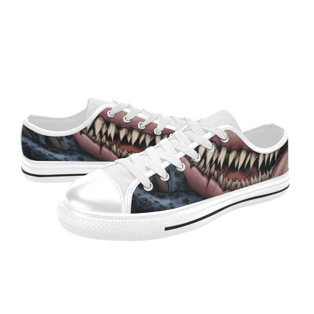 WOMEN'S Cc Demon Art Long Canvas Y2K Sneakers
