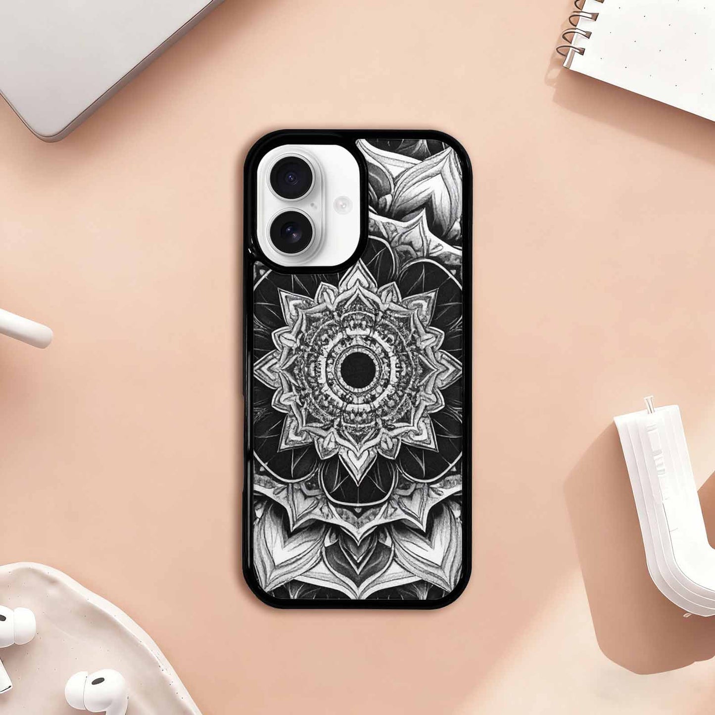 iPhone 17 Case — Skull Dark Art Gothic Print Gothic, Custom Printed Phone Case