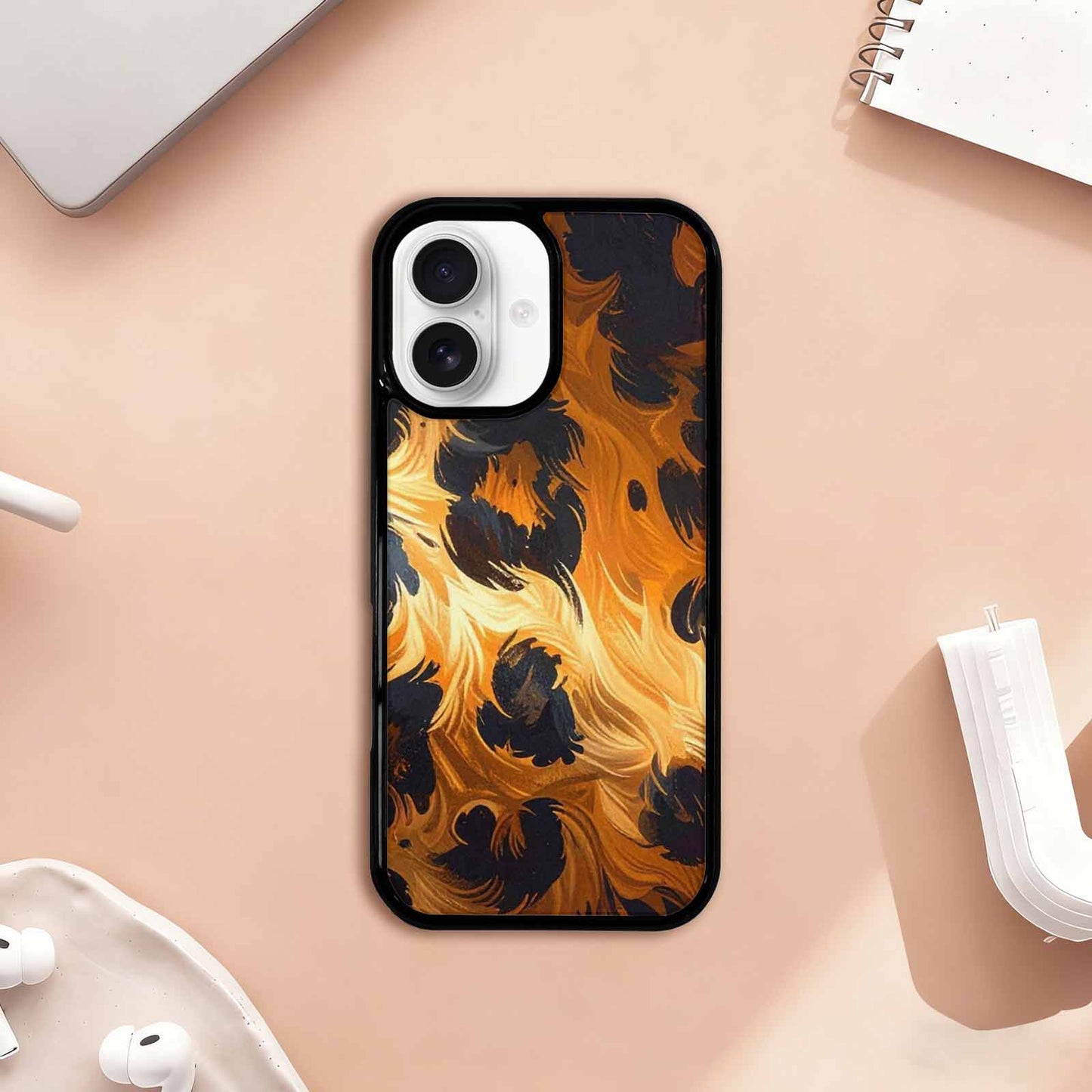 iPhone 17 Case — Seamless Tileable Pattern Of Animal Print, Custom Phone Case