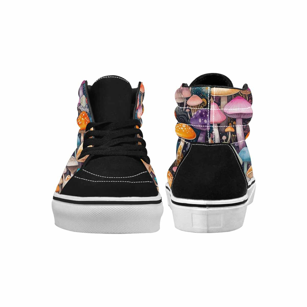 MEN'S Mushrooms High Top Canvas Vivid Sneakers