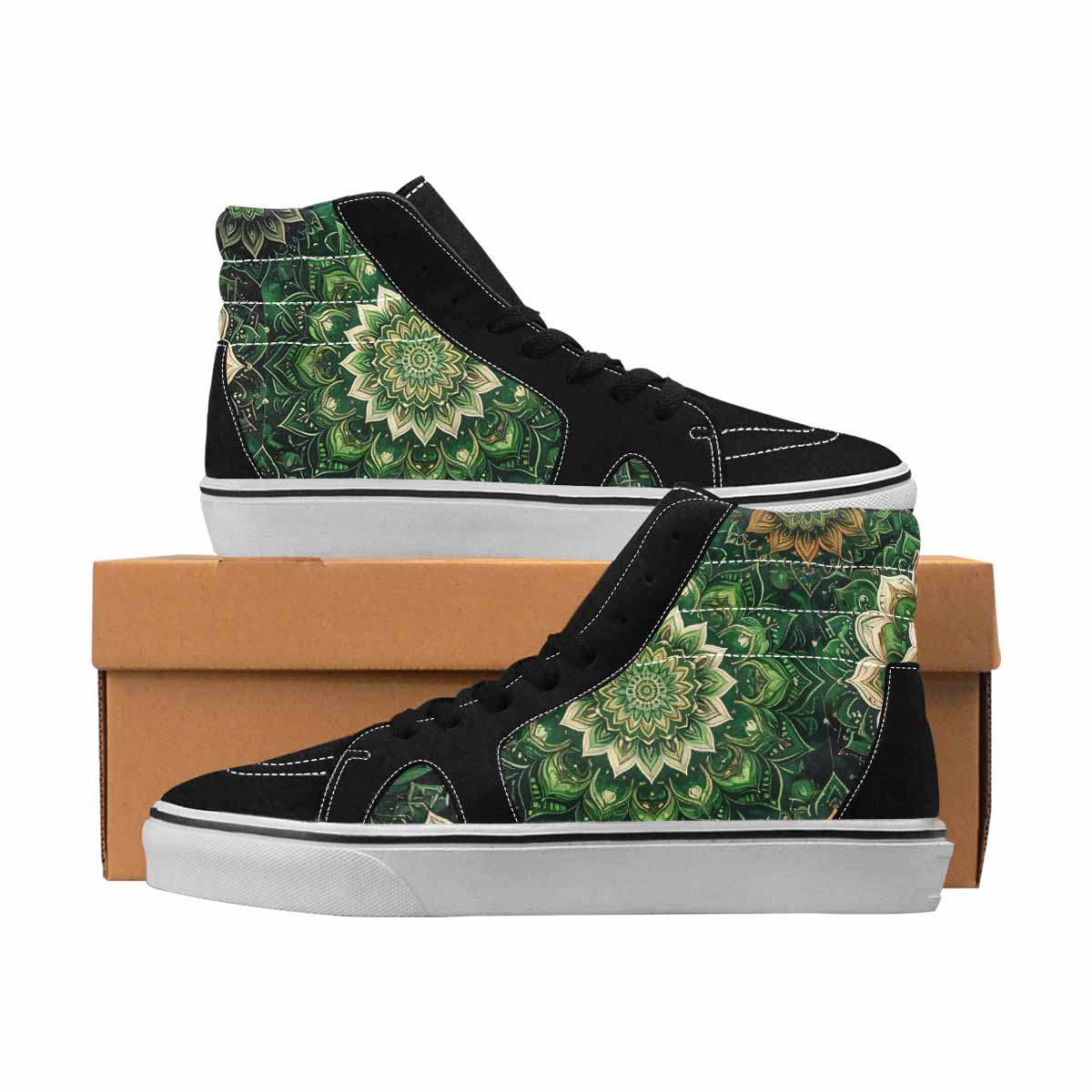 MEN'S Dark Black White Repeat 14 Ferion