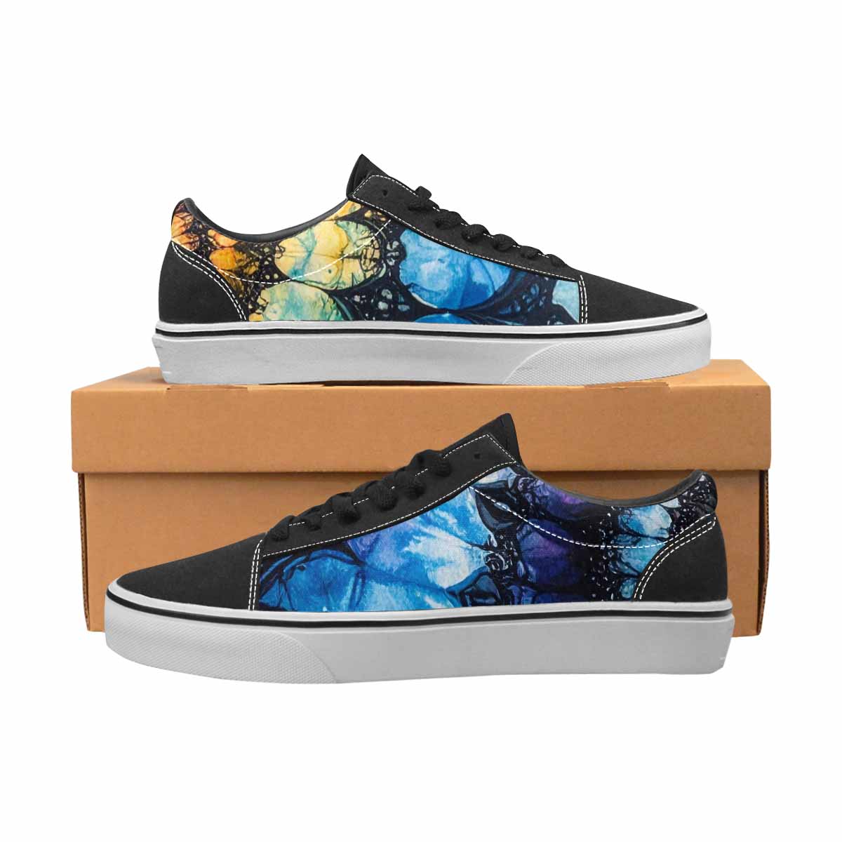 WOMEN'S Tie Lace-Up Canvas Dreamlike Custom Shoes