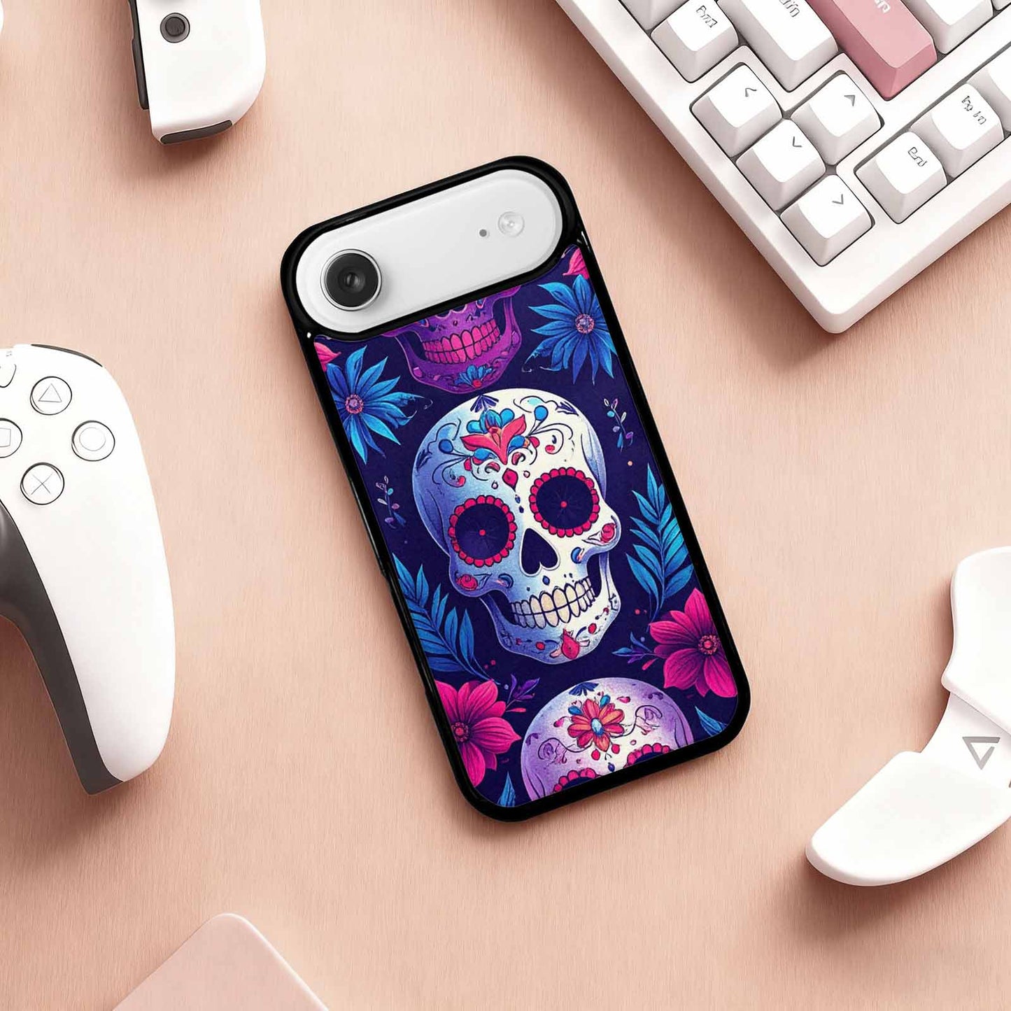 iPhone 17 Air Case — Skull Dark Art Gothic Print Gothic, Personalized Phone Case