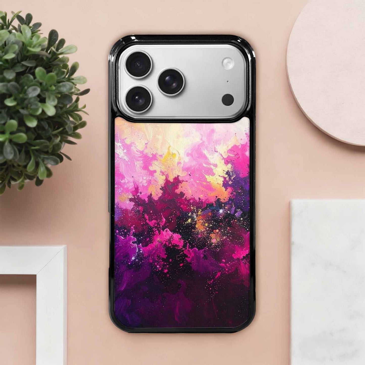 iPhone 17 Pro Max Case — Galaxy Nebula Galaxy Nebula Burs Galaxy, Customized Protective Case