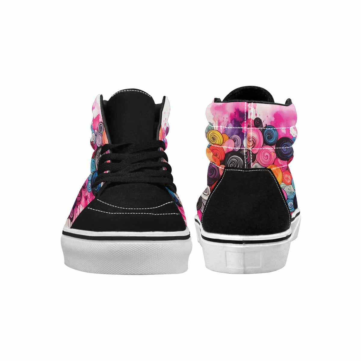 MEN'S Tie High Top Canvas Dreamcore Custom Shoes