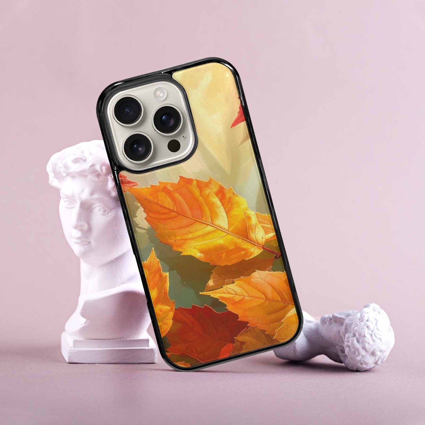 iPhone 16 Pro Case — Autumn Leaves, Customized Protective Case