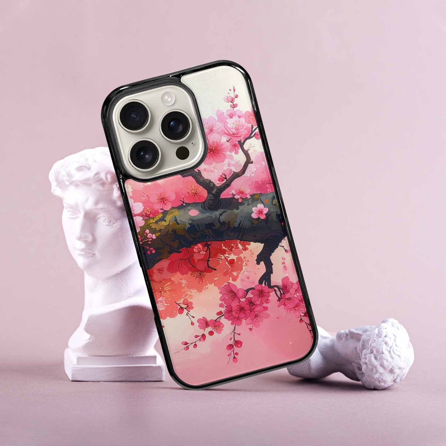 iPhone 16 Pro Case — Cherry Blossom Branch Cherry Blossom Branches, Custom Printed Phone Case