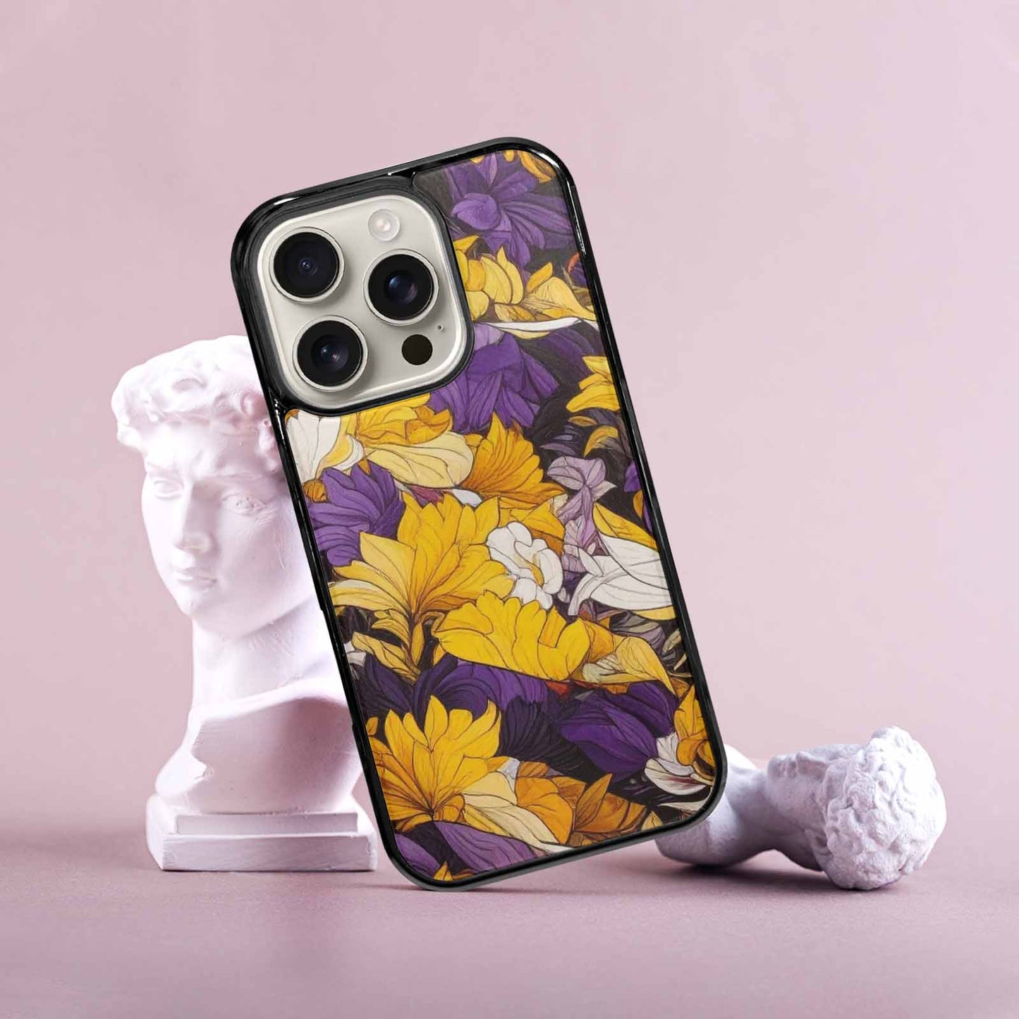 iPhone 16 Pro Case — Nonbinary Flag Color Theme Small Rainbow, Custom Designed Case Cover