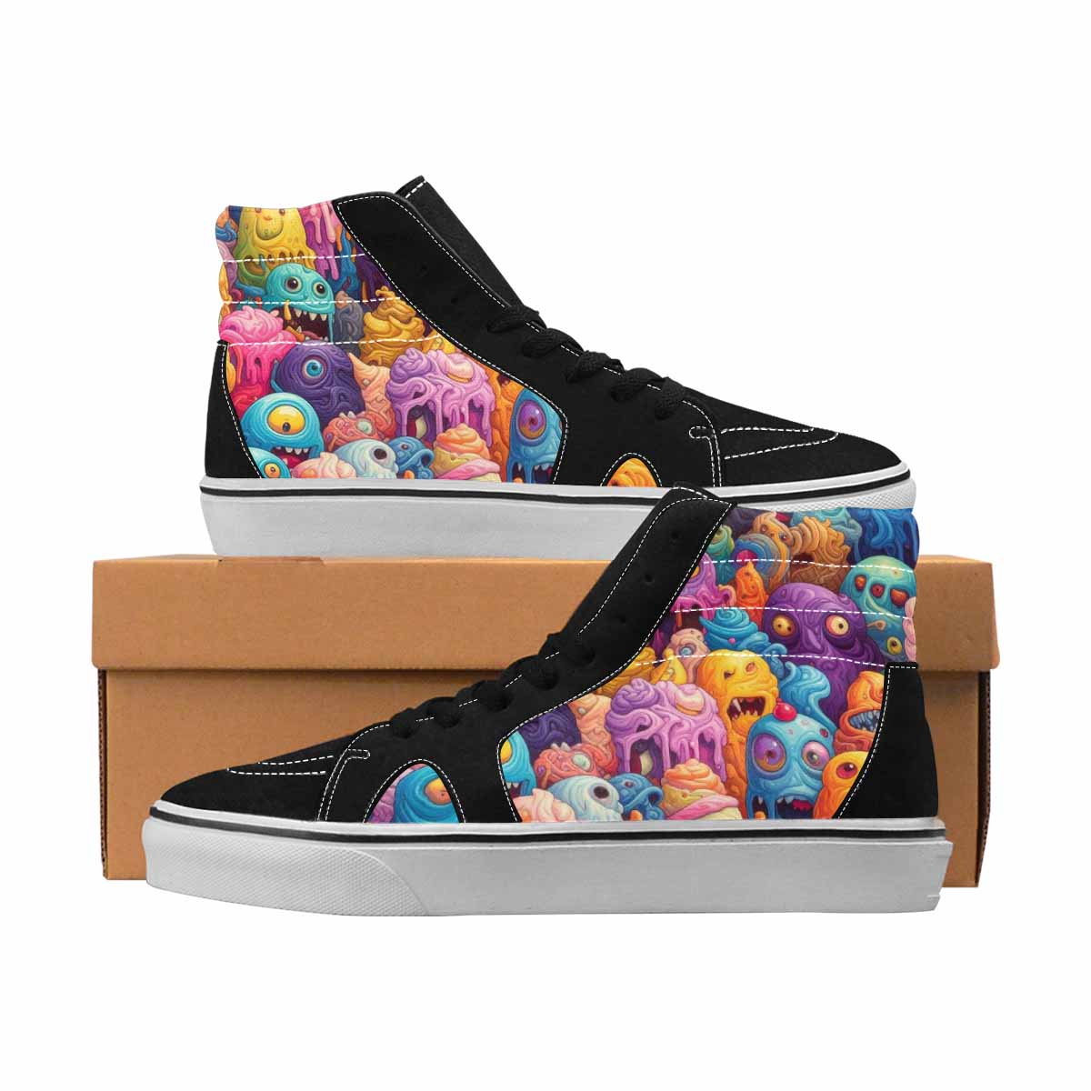 Melting Ice Cream Edition Sneakers | Men's | Freaky Shoes®