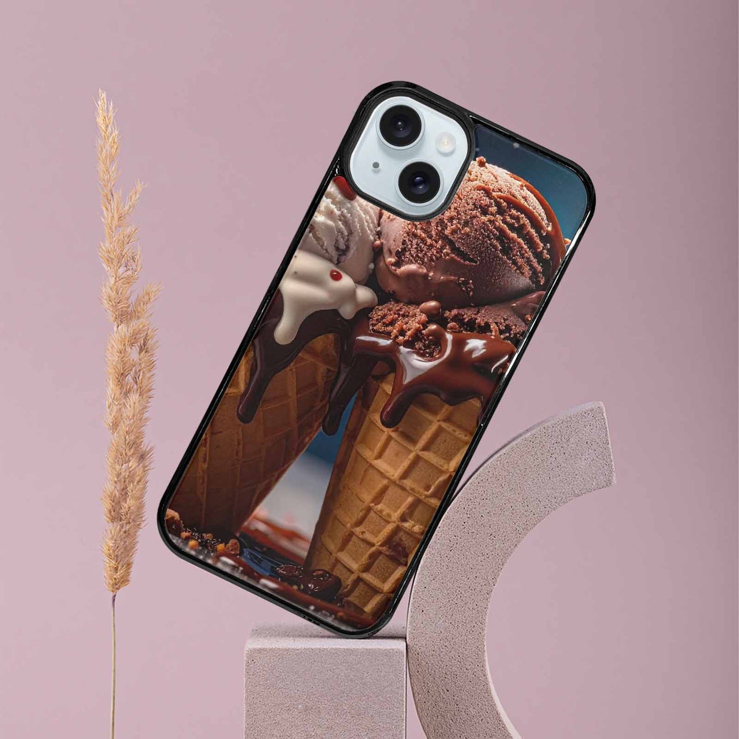iPhone 15 Plus Case — Extreme Close Up Shot Only Drippig, Custom Printed Phone Case