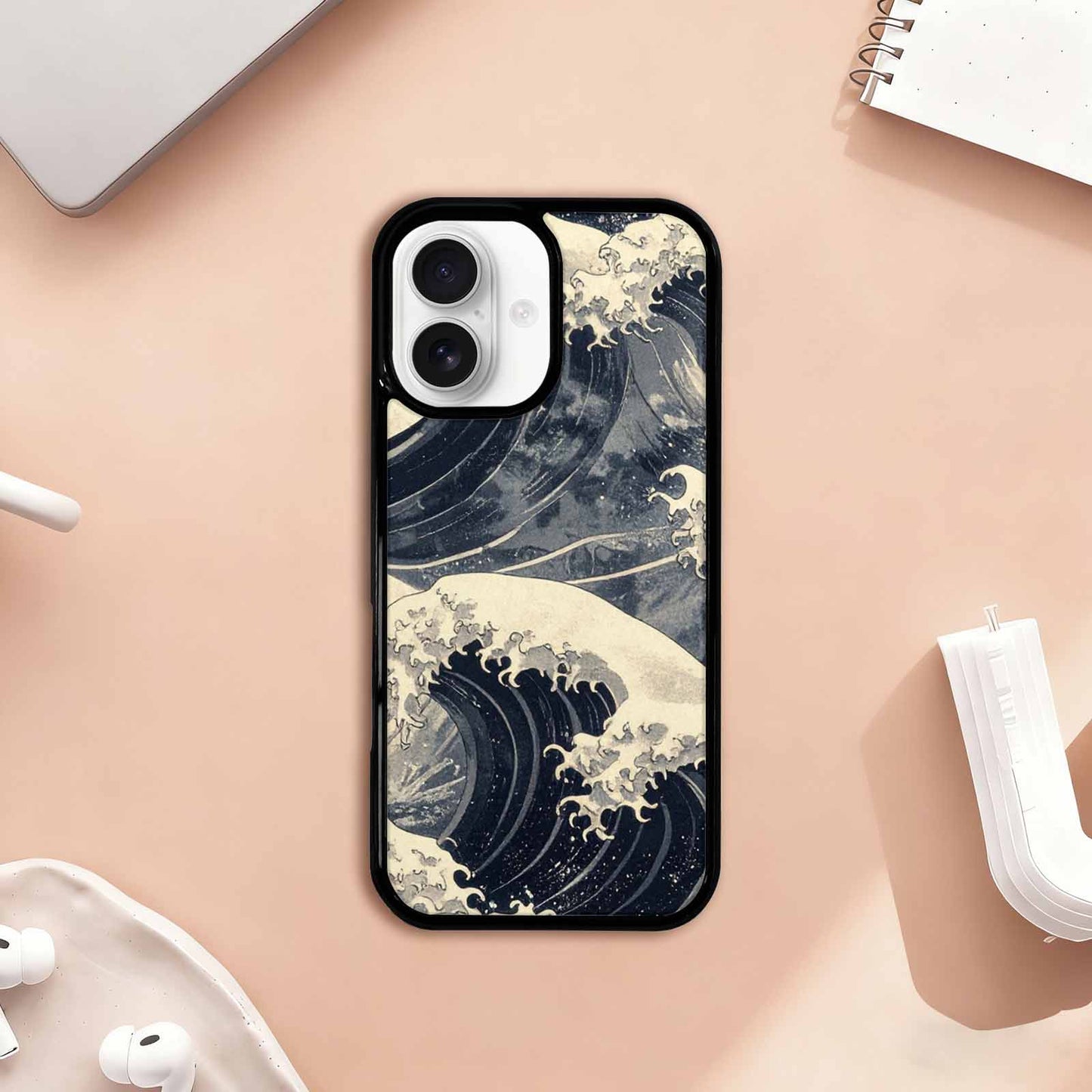 iPhone 17 Case — Vintage Americana Wave Retro Vintage, Custom Designed Case Cover