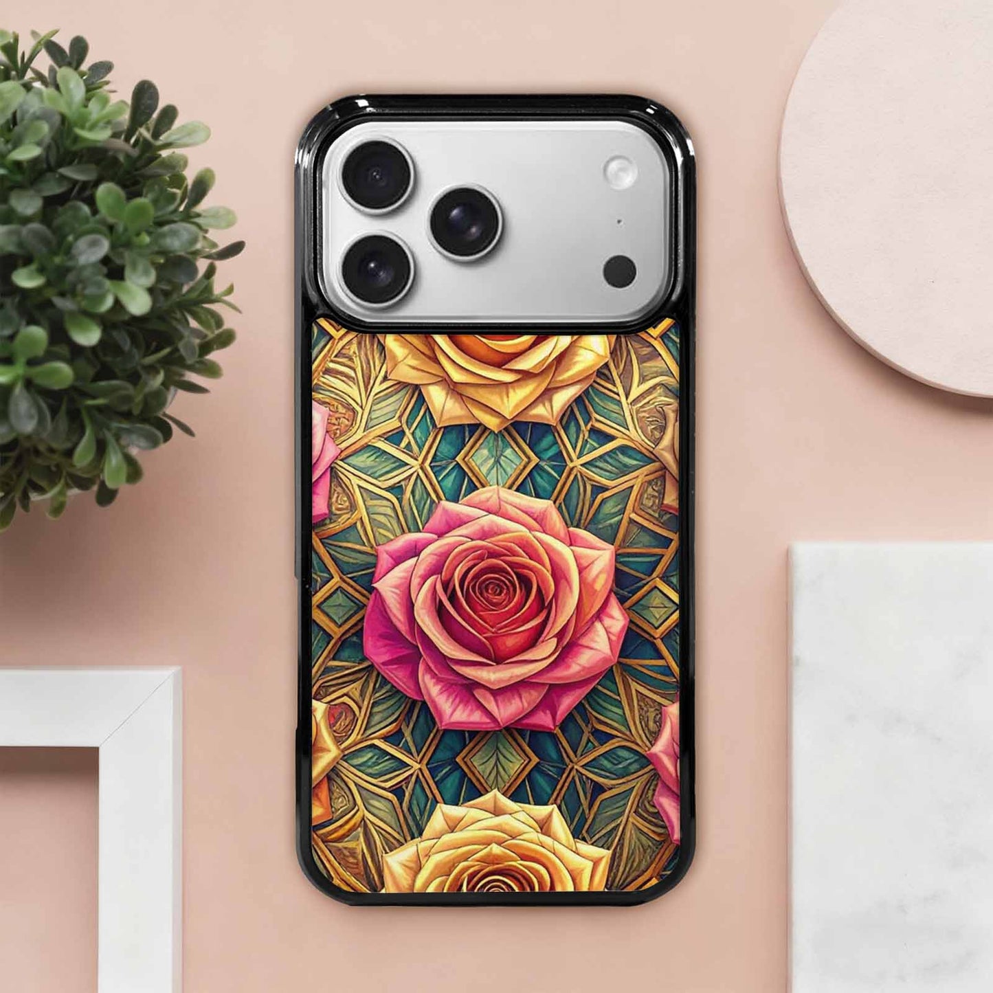 iPhone 17 Pro Max Case — Chrome Tie Dye Tie Dye, Custom Printed Phone Case