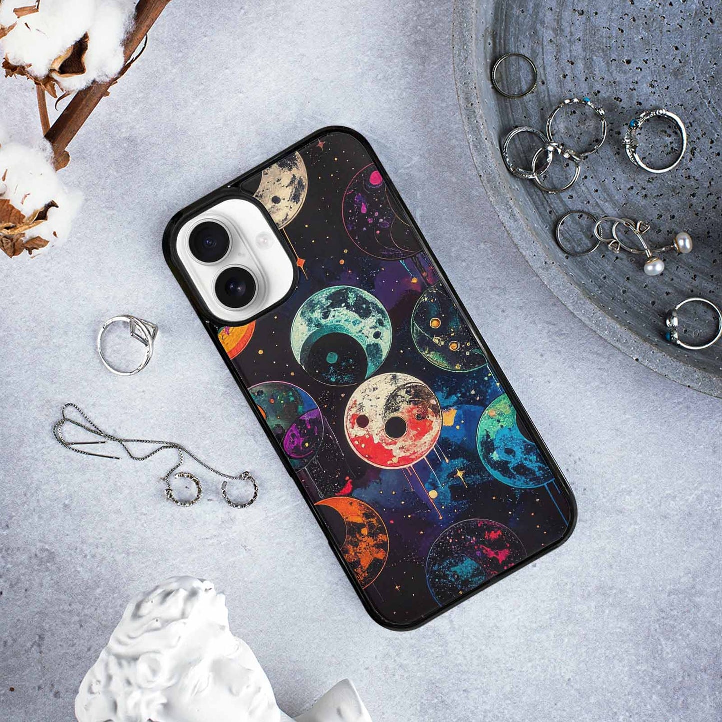iPhone 16 Plus Case — Yin Yang Yin And Yang Symbol, Unique Phone Case Design