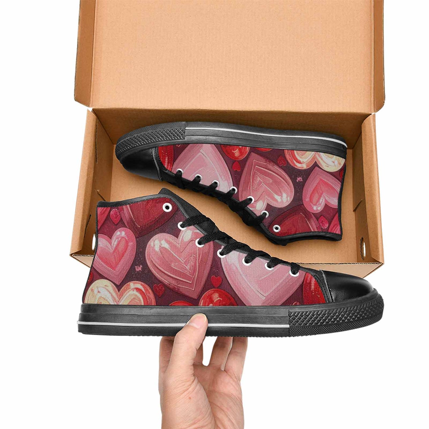 MEN'S No Words Or High Top Canvas Dark Academia Sneakers