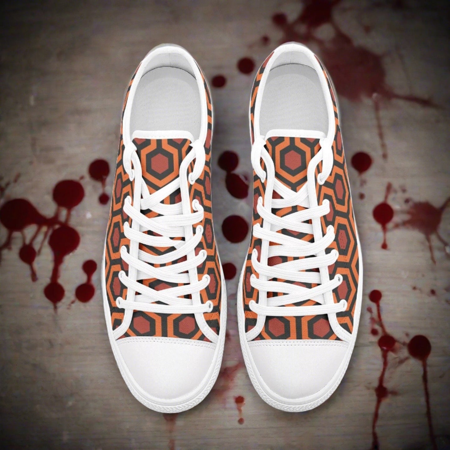 Celtic Dark Cosmic Vivid Bold Art - Freaky Shoes | Custom Art Sneakers