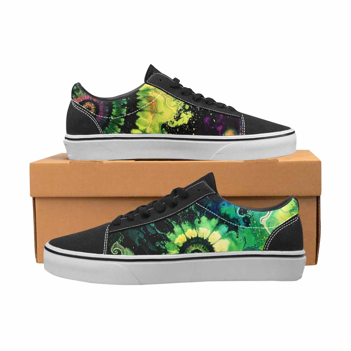 WOMEN'S Tie Lace-Up Canvas Surreal Shoes