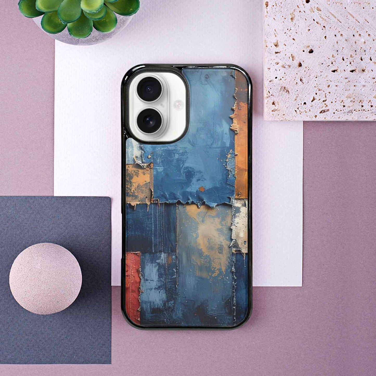 iPhone 16 Case — Curve The Ripping Demin Tectures For, Personalized Phone Case