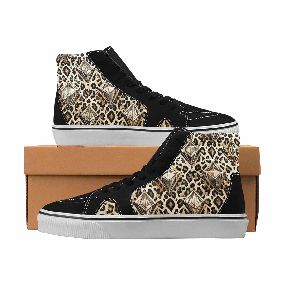 MEN'S Leopard Wallpaper Print 8 Ferion