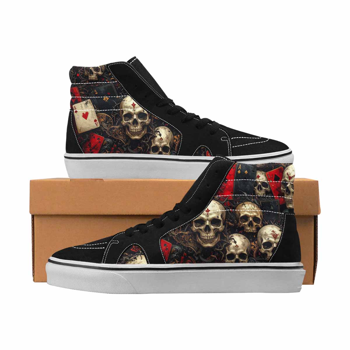 MEN'S Skull Dark Art Gothic Print 535 Ferion