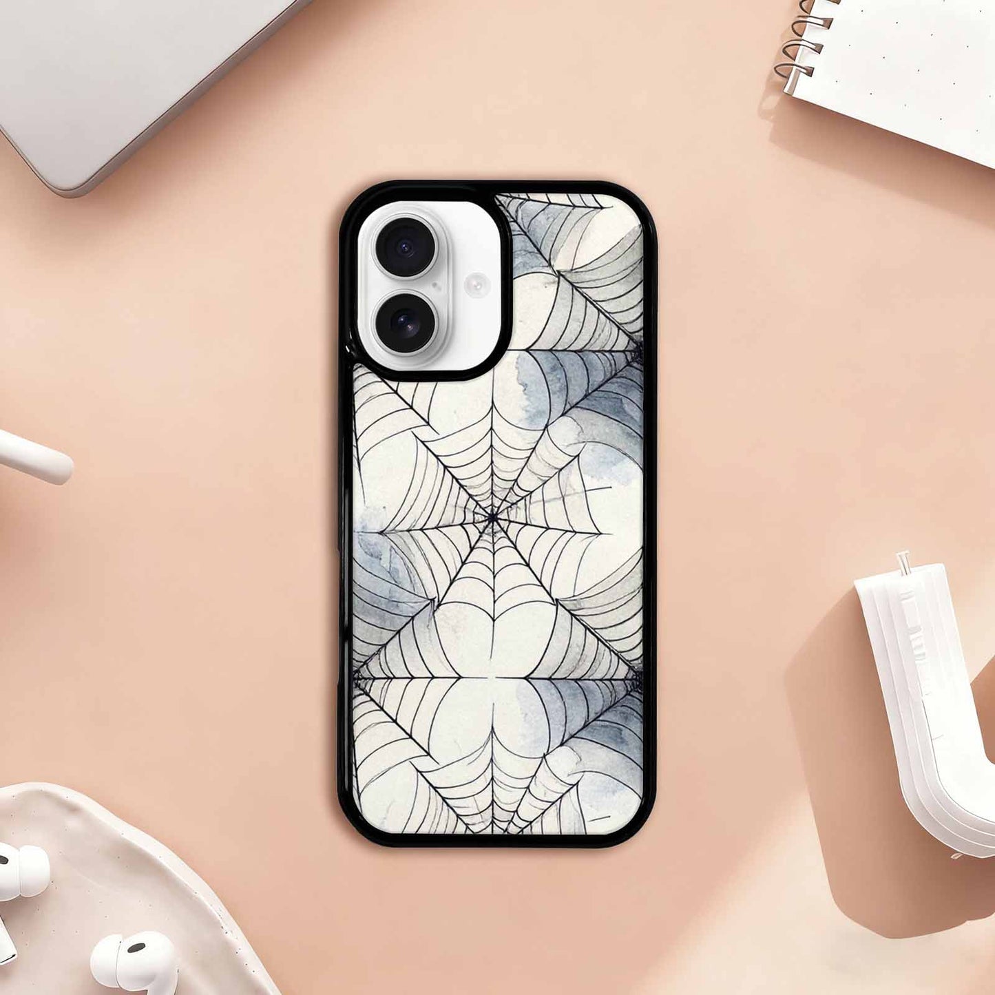 iPhone 17 Case — Watercolor Klimt Spider Watercolor Abstract, Unique Phone Case Design