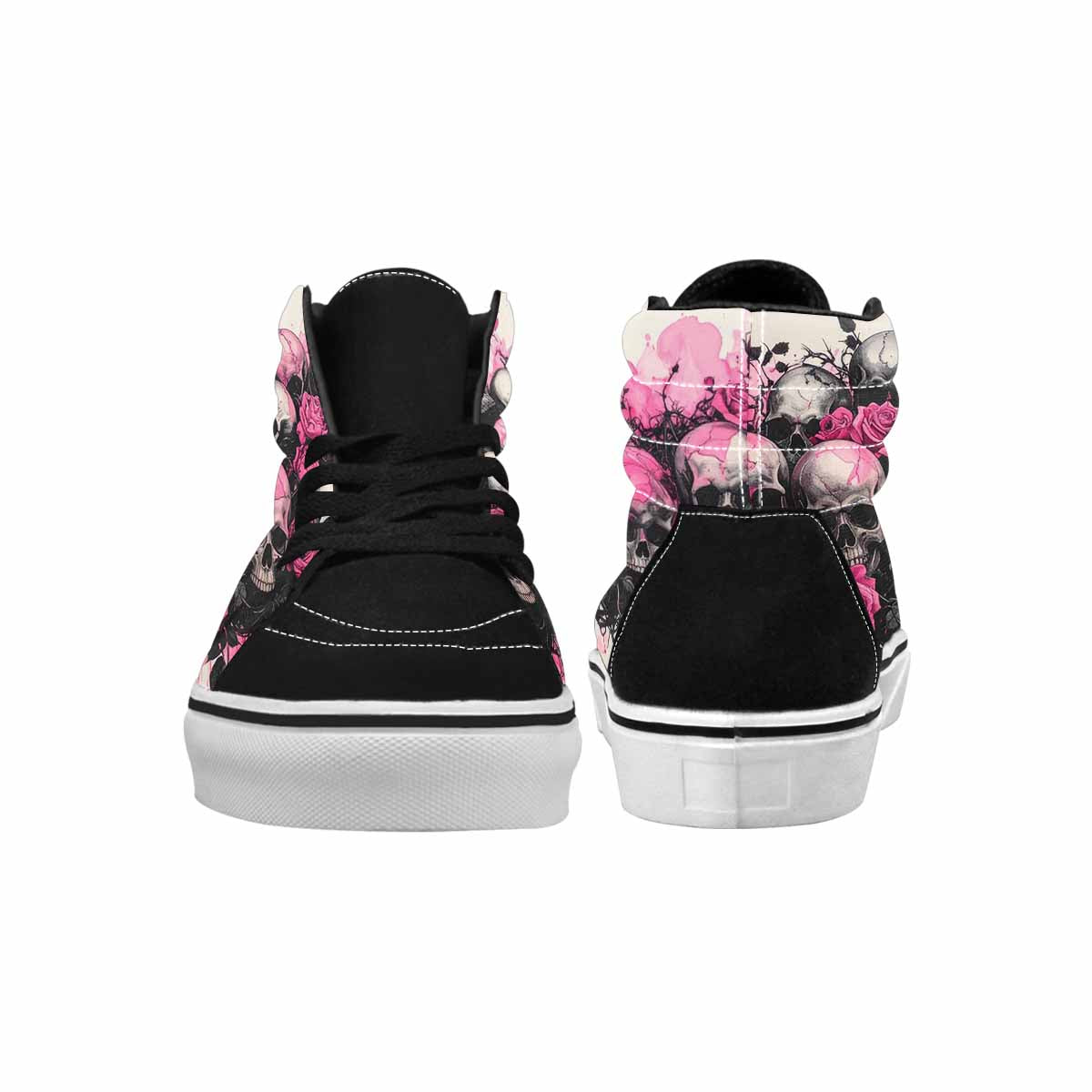 MEN'S Skull Roses High Top Canvas Dreamlike Shoes