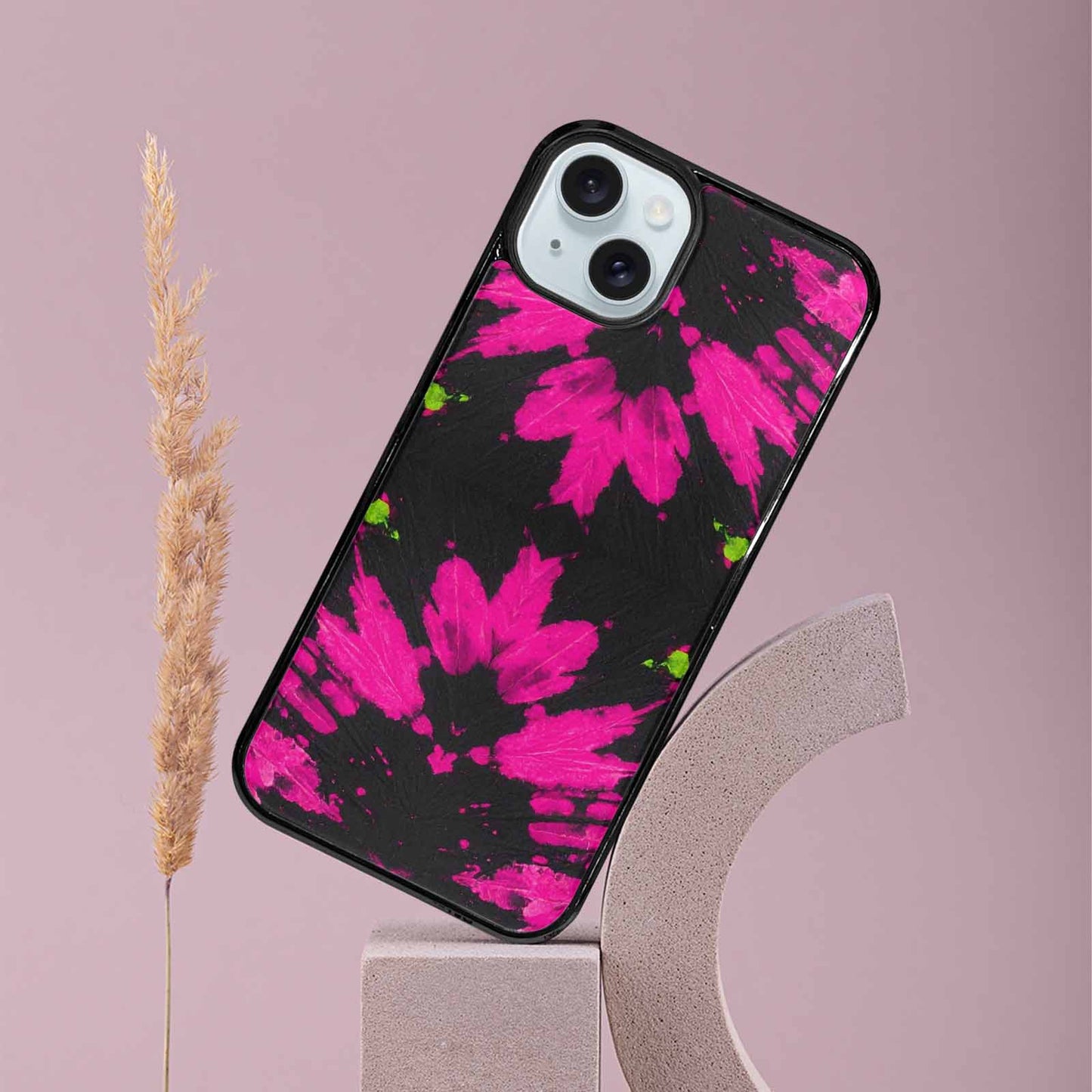 iPhone 15 Plus Case — Acid Wash Tie Dye Pattern High, Custom Print Case Cover