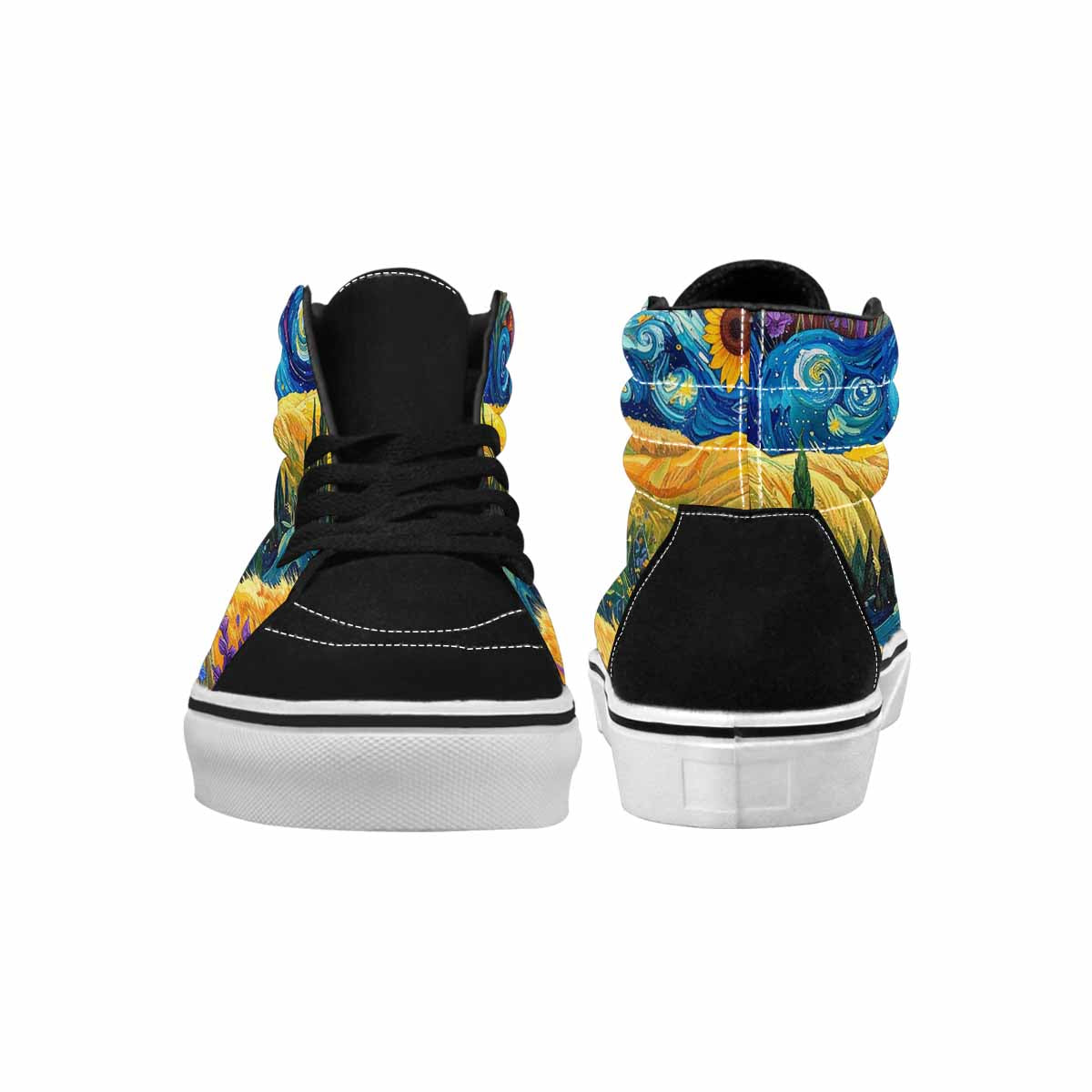 MEN'S Blend All Versions High Top Canvas Grunge Custom Shoes