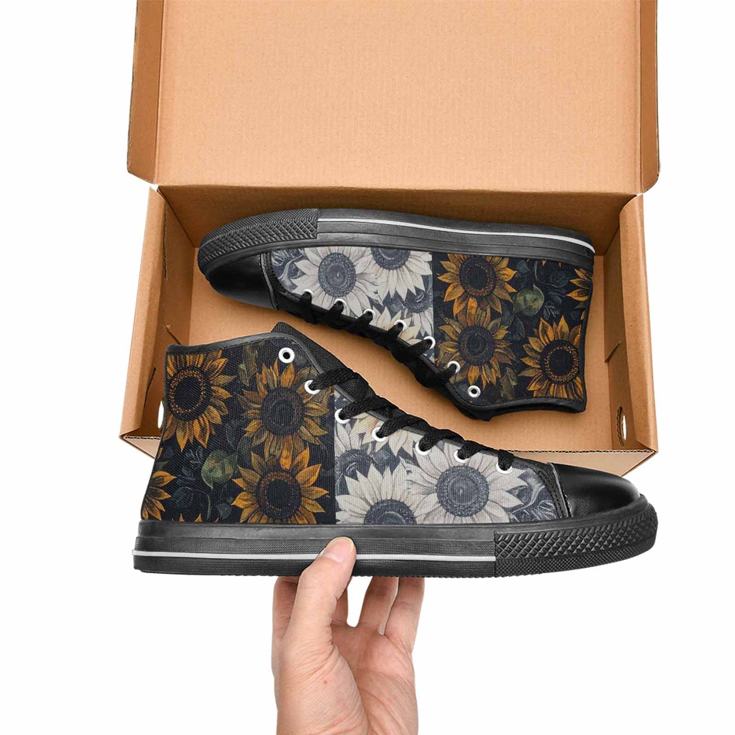 MEN'S Blend Melt Them High Top Canvas Dreamcore Custom Sneakers