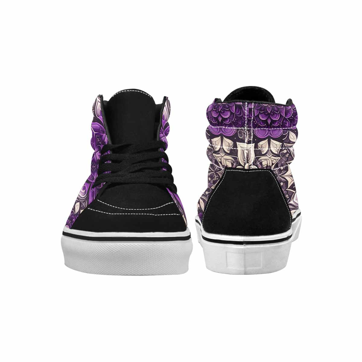 WOMEN'S Mandala High Top Canvas Surreal Custom Shoes