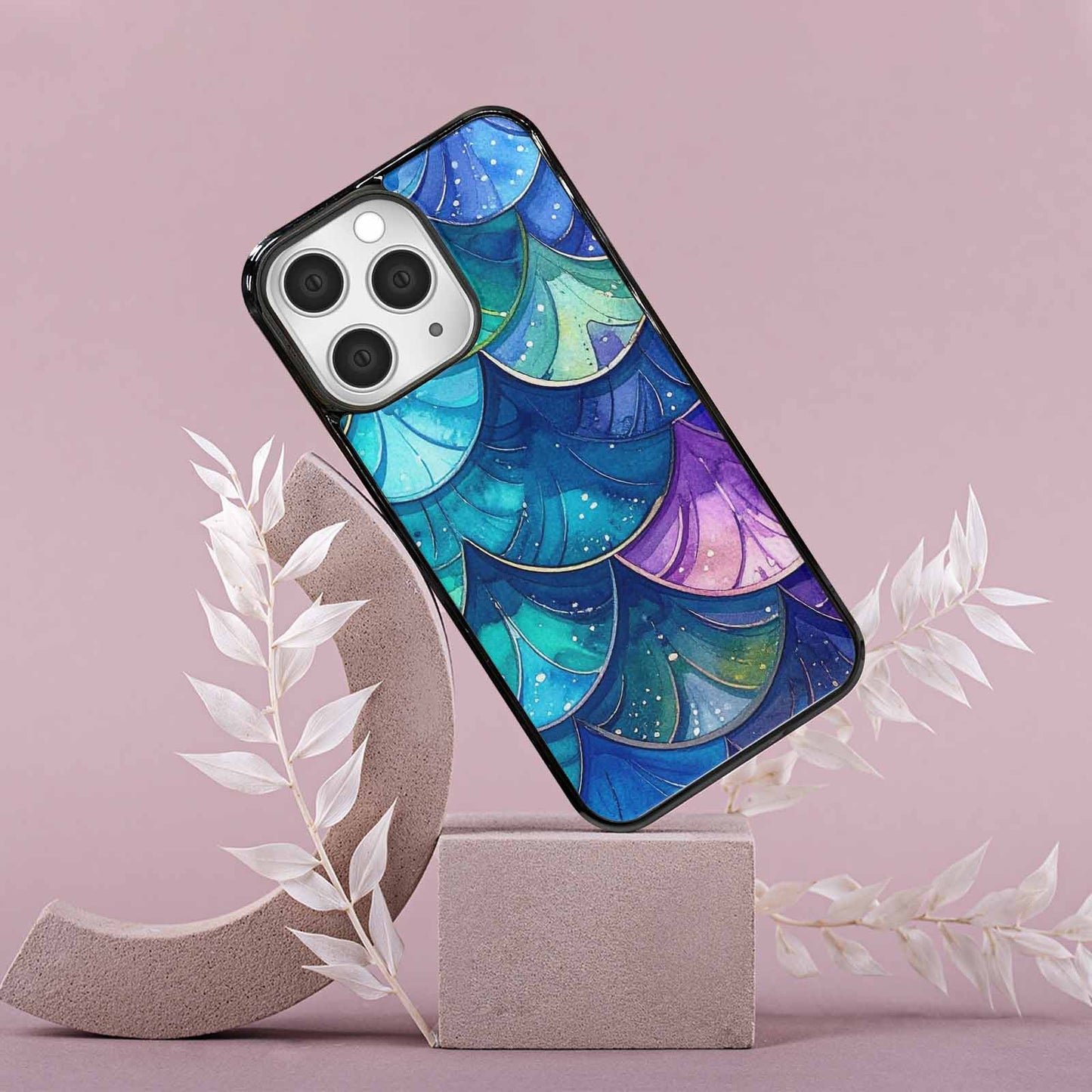 iPhone 15 Pro Max Case — Mermaid Scale, Custom Designed Case Cover