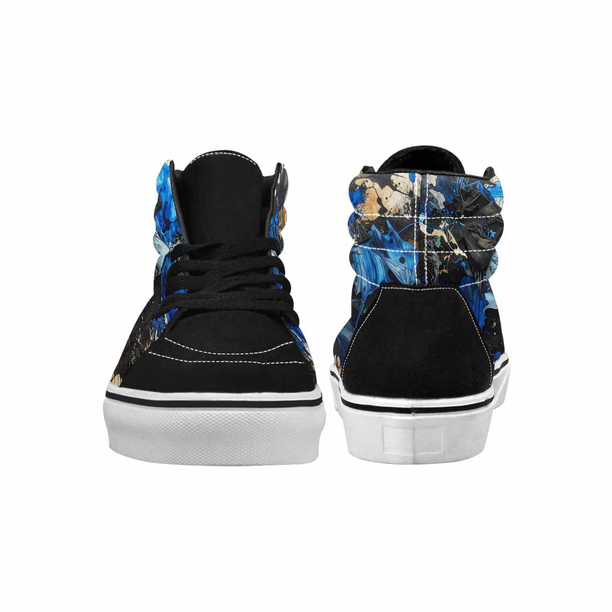 MEN'S Camo Patches High Top Canvas Grunge Shoes