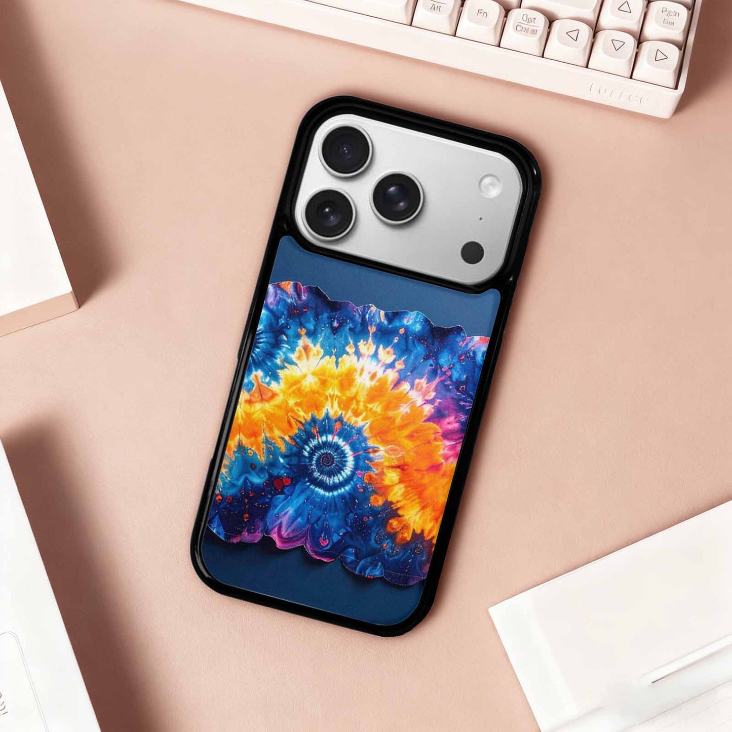 iPhone 17 Pro Case — Tie Dye Random Styles Of Tie, Personalized Phone Case