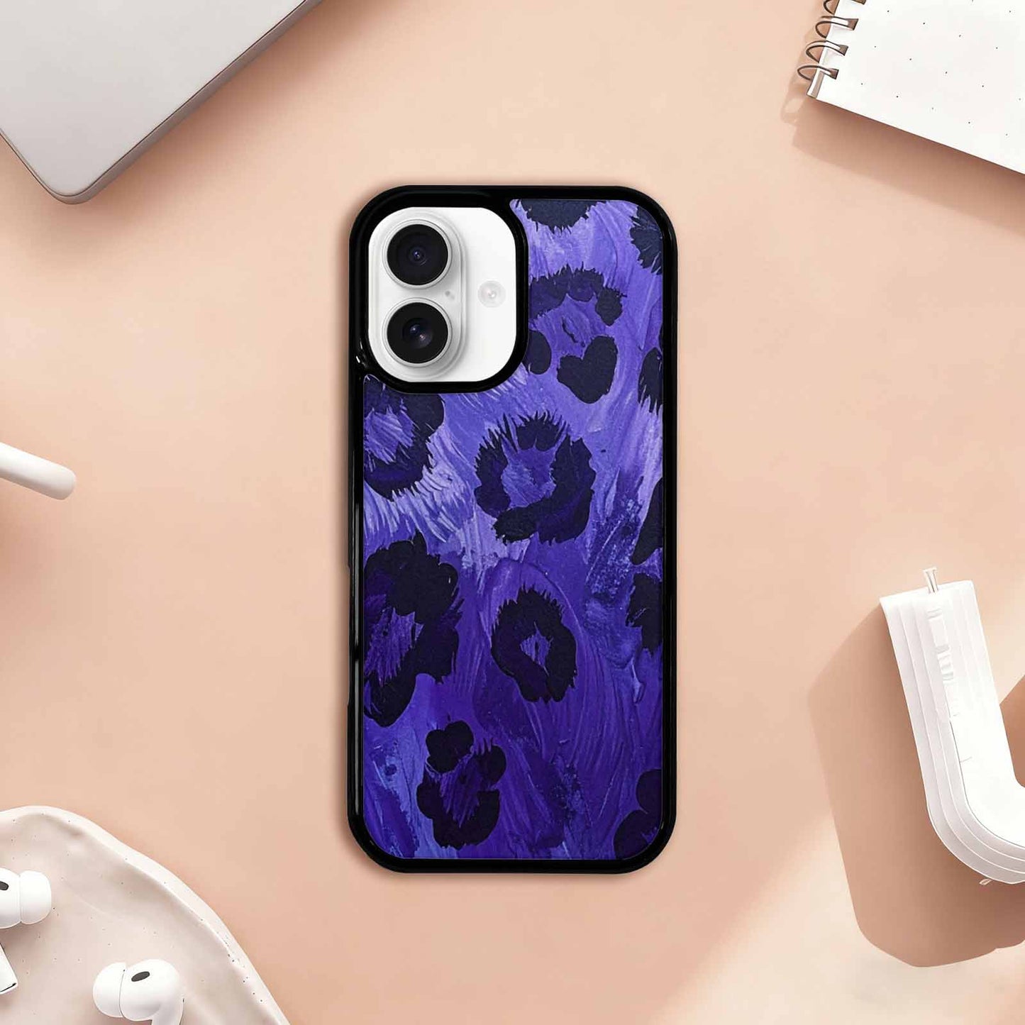 iPhone 17 Case — Seamless Tileable Pattern Of Animal Print, Custom Printed Phone Case