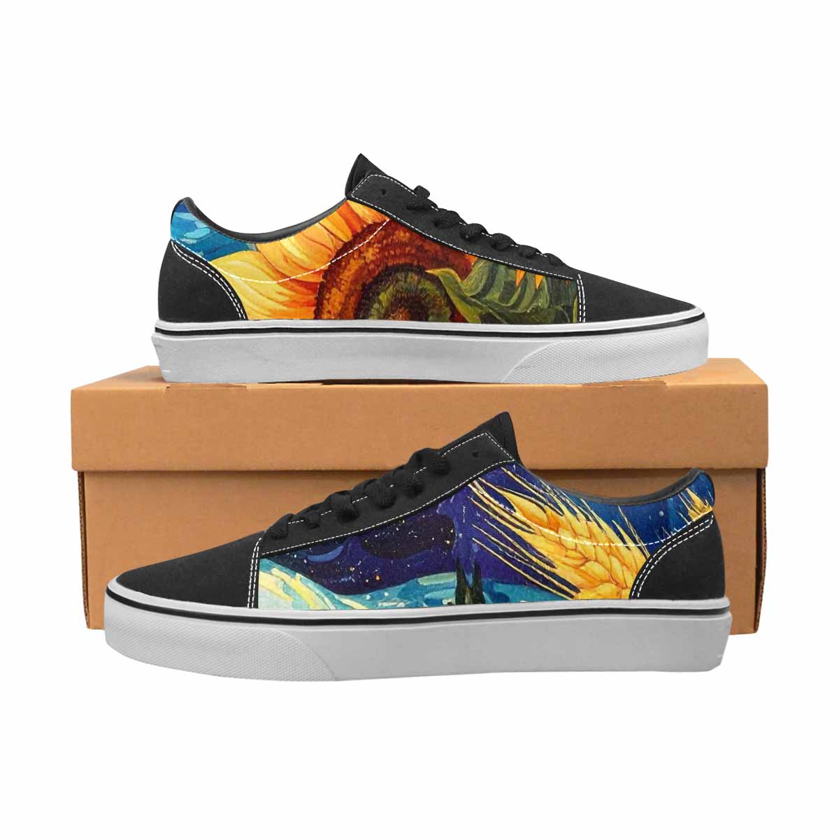 WOMEN'S Blend All Versions Canvas Lace-Up Cottagecore Sneakers