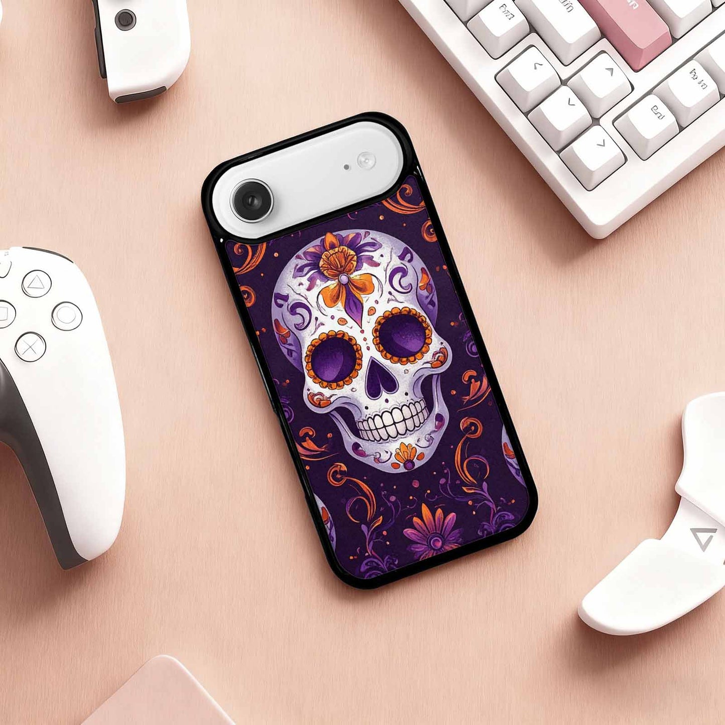 iPhone 17 Air Case — Skull Dark Art Gothic Print Gothic, Personalized Phone Case