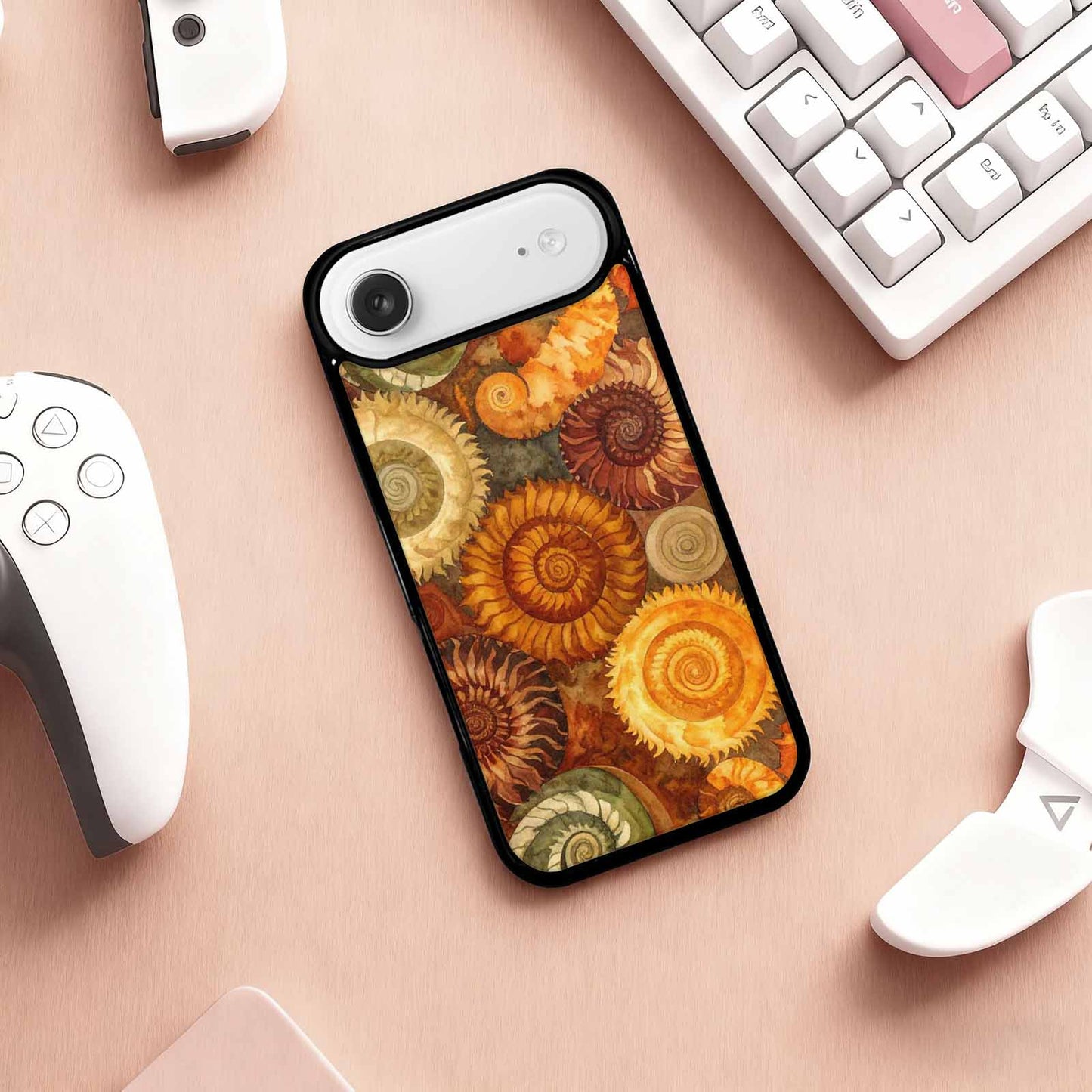 iPhone 17 Air Case — Tie Dye Earth Tones Blended Tie, Custom Made Phone Cover