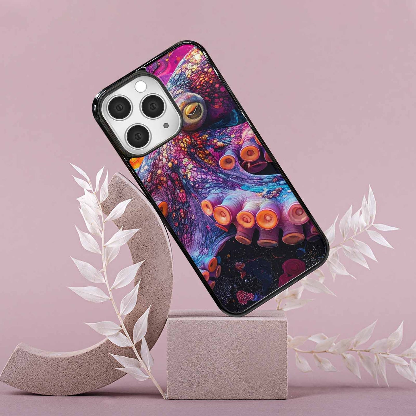 iPhone 15 Pro Max Case — Octopus Tentacle Octopus Tentacle Pattern Hundreds, Custom Print Case Cover