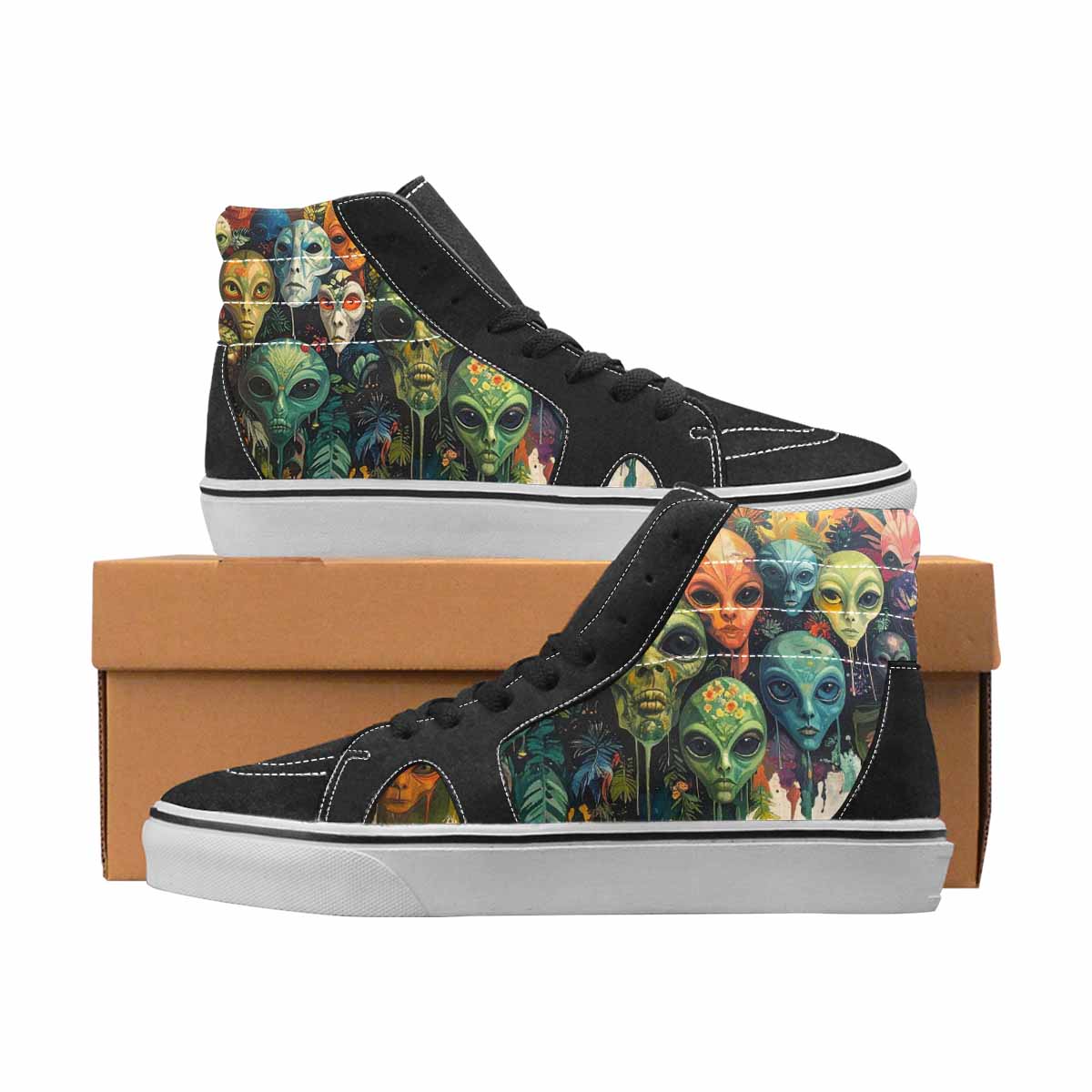WOMEN'S Alien Pattern Classic Sma Bav Ferion