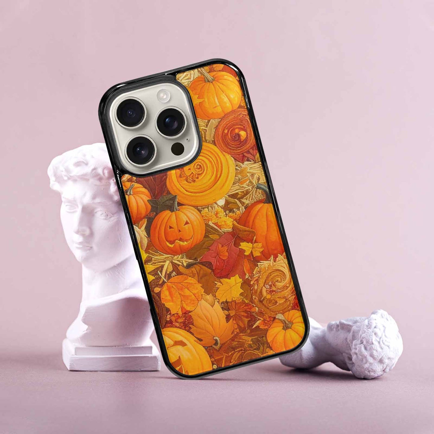 iPhone 16 Pro Case — Autumn Pumpkin Patch Autumn Pumpkin Patch, Custom Designed Case Cover