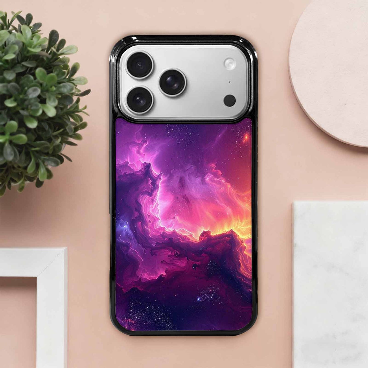 iPhone 17 Pro Max Case — Galaxy Nebula Art Seamless Galaxy Space, Custom Art Phone Cover