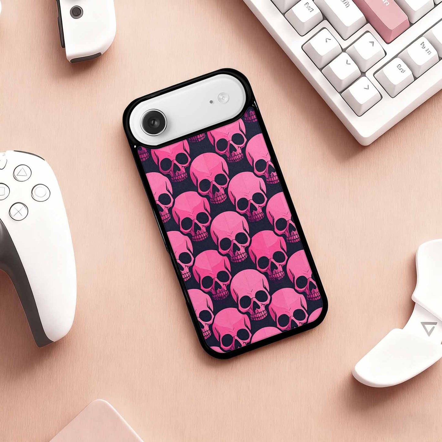 iPhone 17 Air Case — Skull Dark Art Gothic Print Gothic, Custom Made Phone Cover