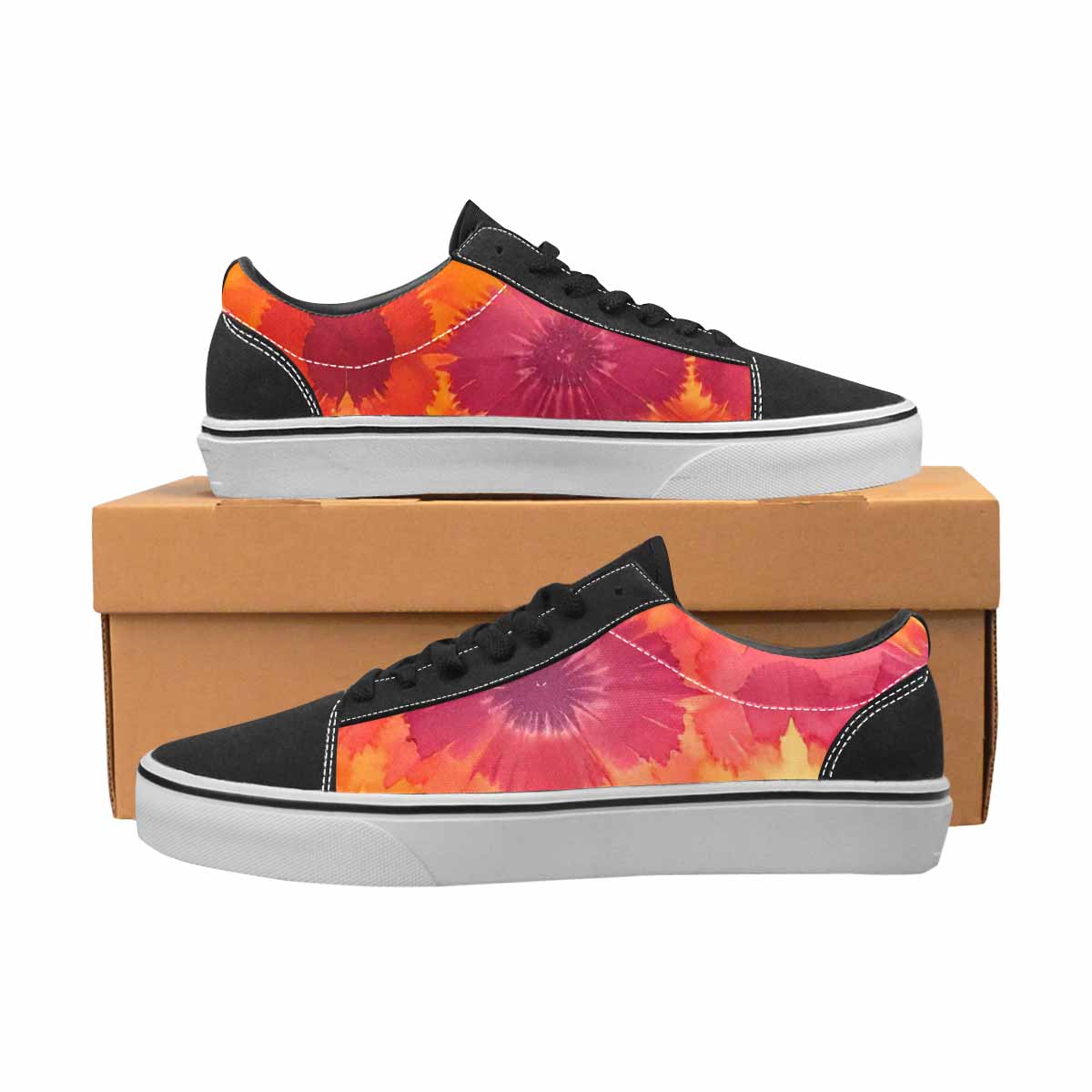 WOMEN'S Tie Dye - Canvas Lace-Up Aesthetic Sneakers