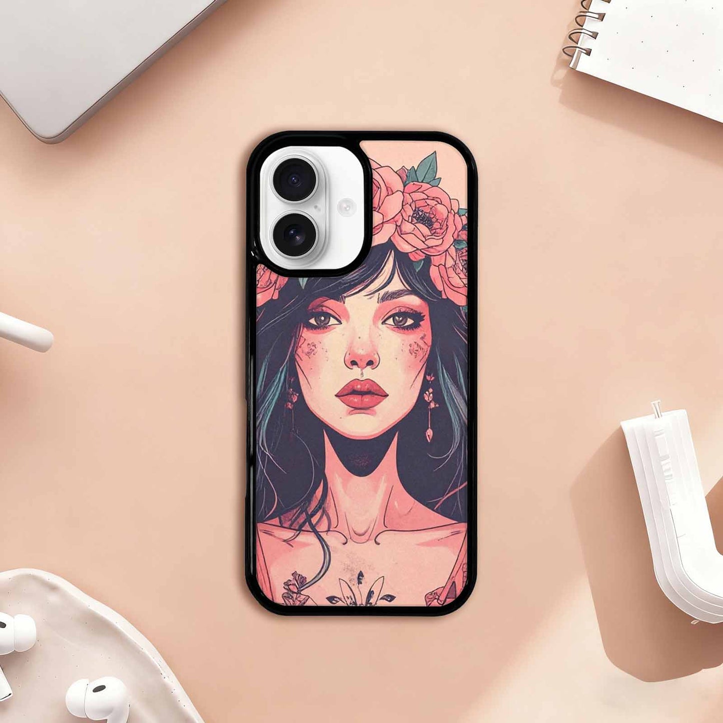 iPhone 17 Case — Skull Dark Art Gothic Print Gothic, Original Design Phone Case