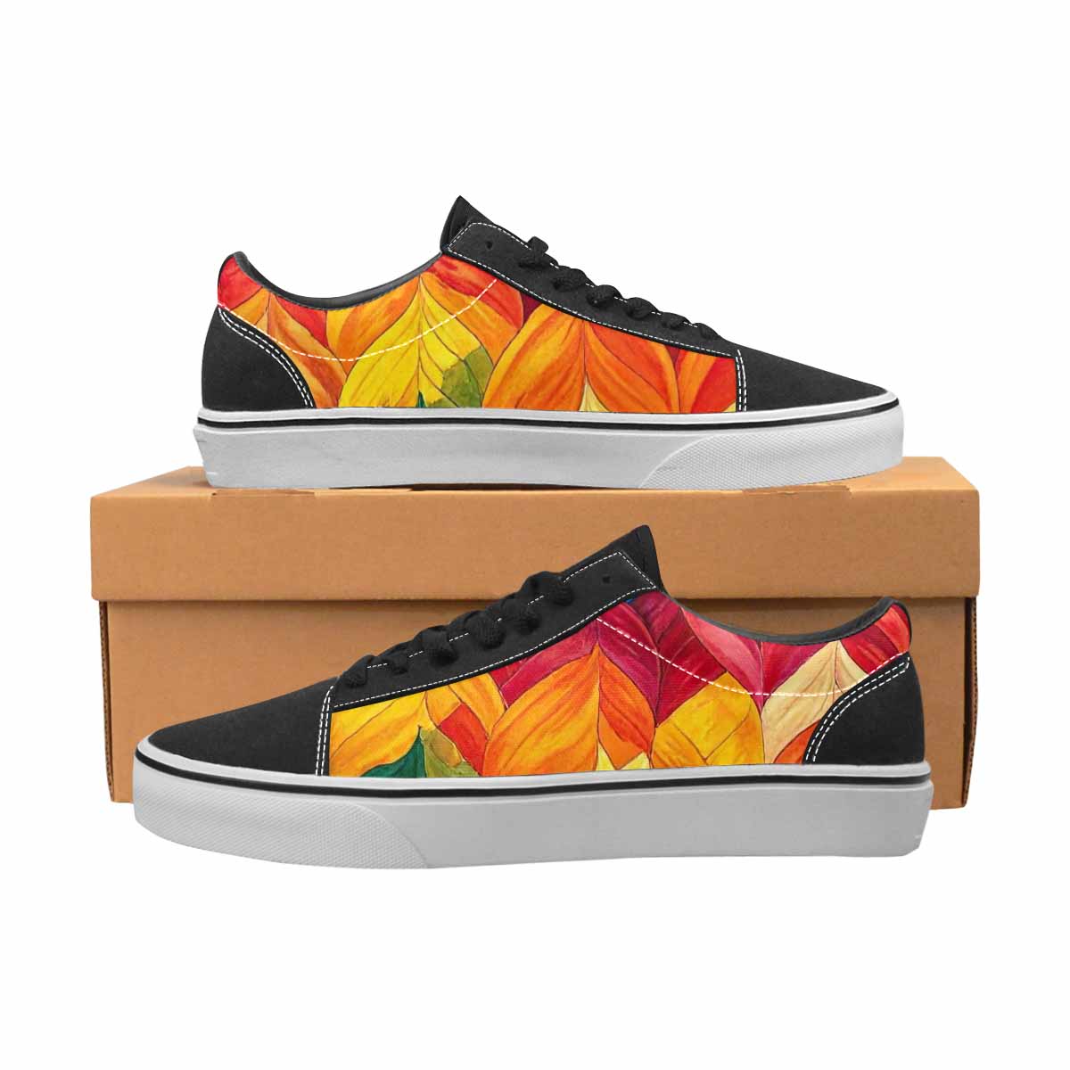 MEN'S Rainbow Pride Flag Canvas Lace-Up Y2K Custom Sneakers