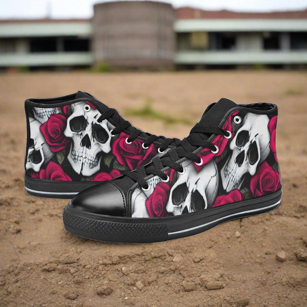 Koi Earthy Brown Unique MEN Bold Art - Freaky Shoes | Custom Art Sneakers